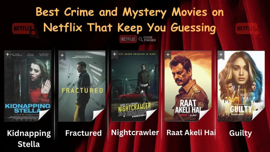 mystery movies on Nettflix next 5